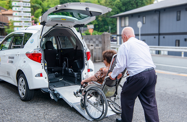 画像：福祉タクシーイメージ