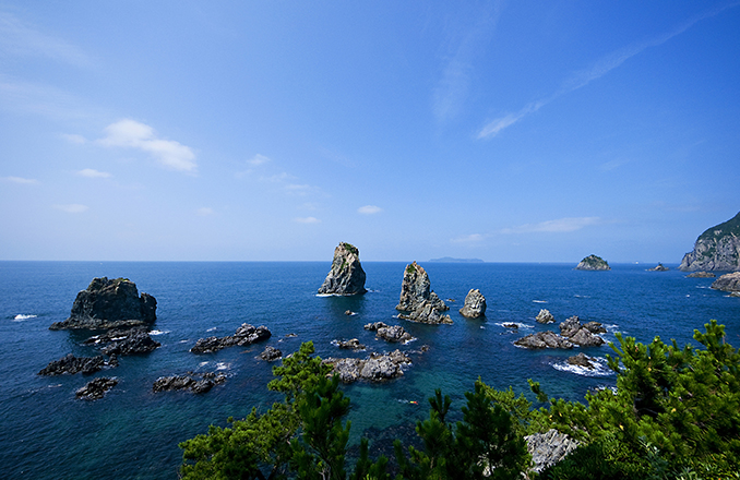 画像:青海島